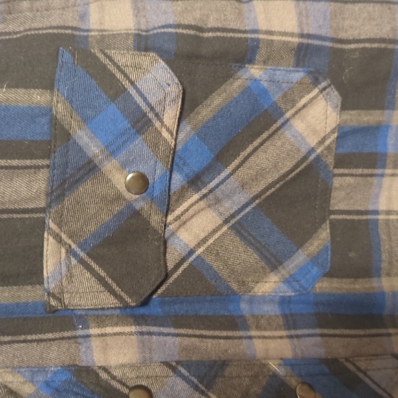 Mens Flannel Jacket - Picture 3 of 6